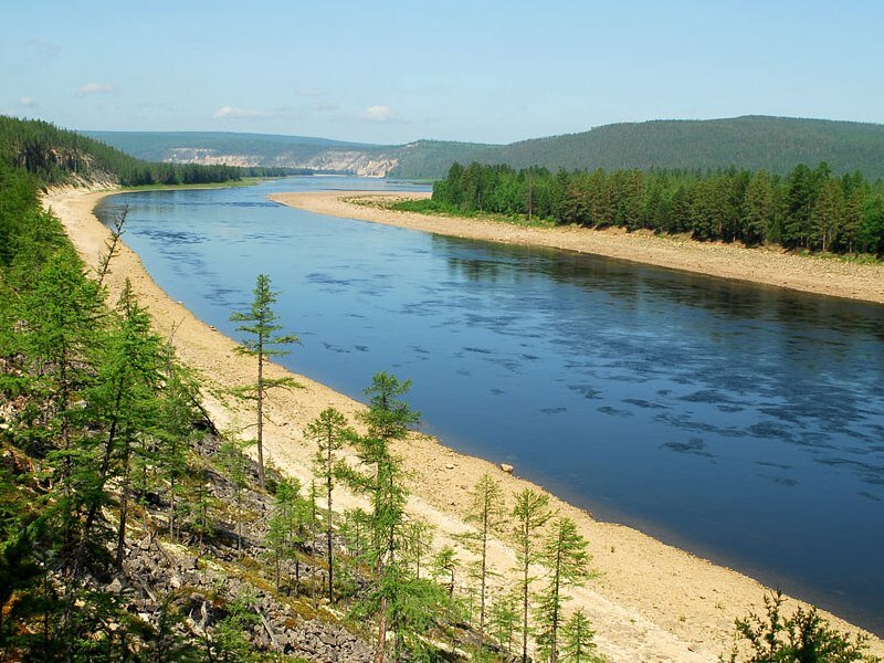 The Aldan River